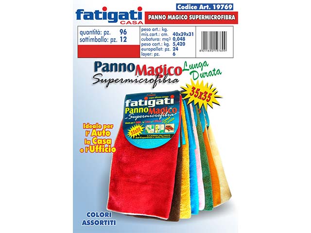 Panno super microfifra magico 35x35