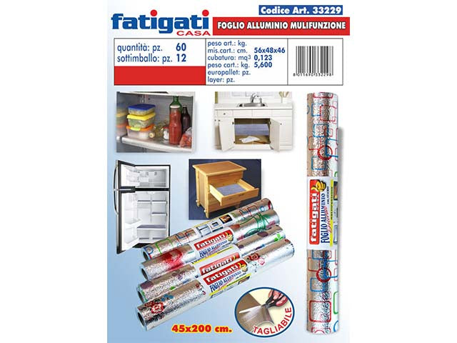 Foglio alluminio 3322933229