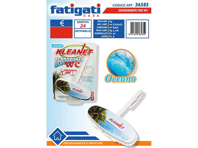 Deodorante per wc oceano