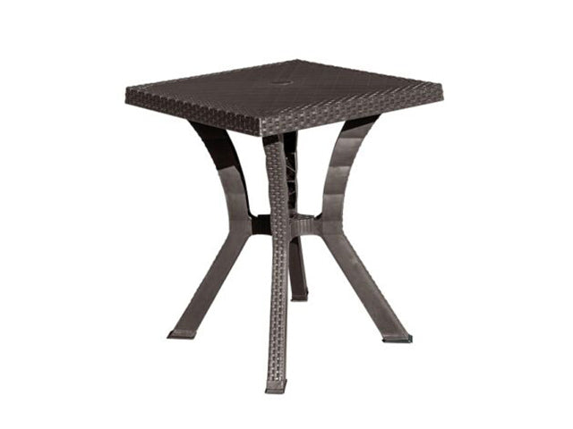 Linea rattan brown tavolo gastone 60x60cm pas155
