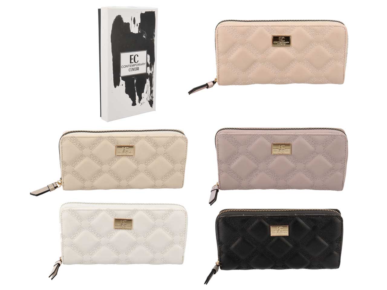Portafogli enrico coveri modello glide assortito