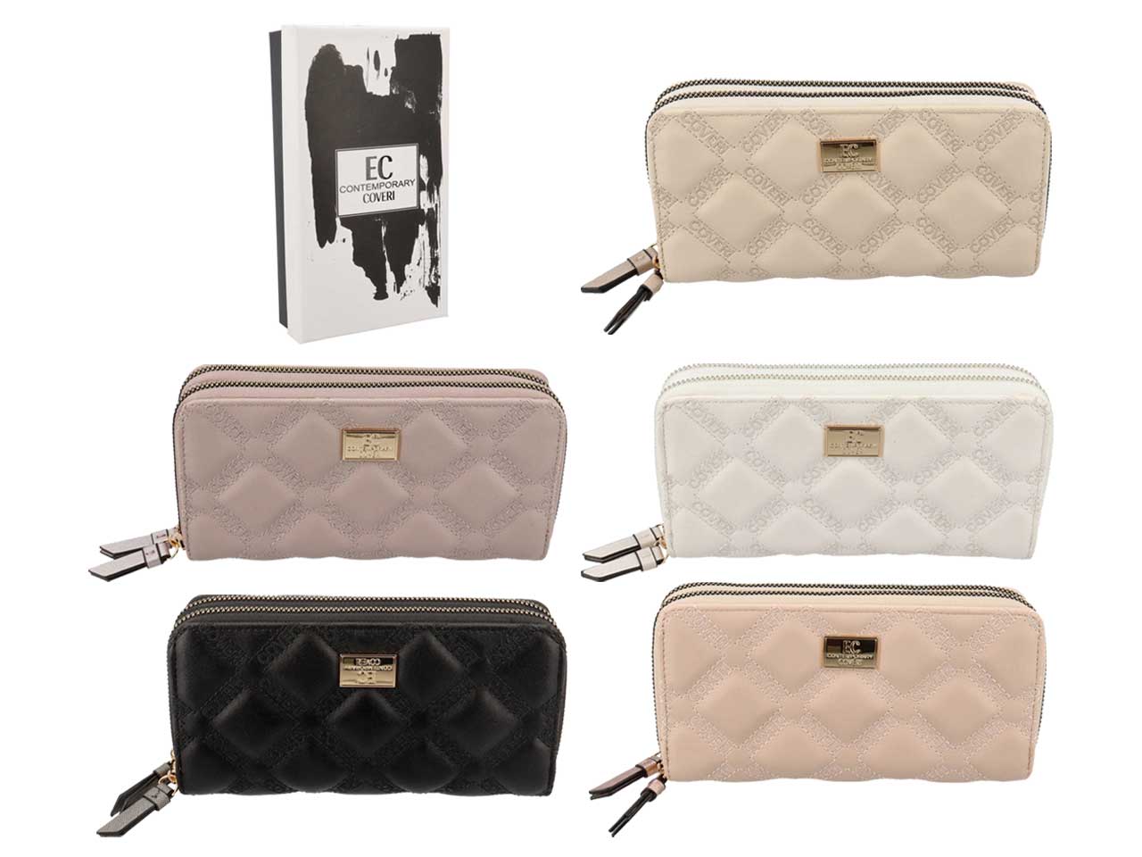 Portafogli enrico coveri modello glide assortito