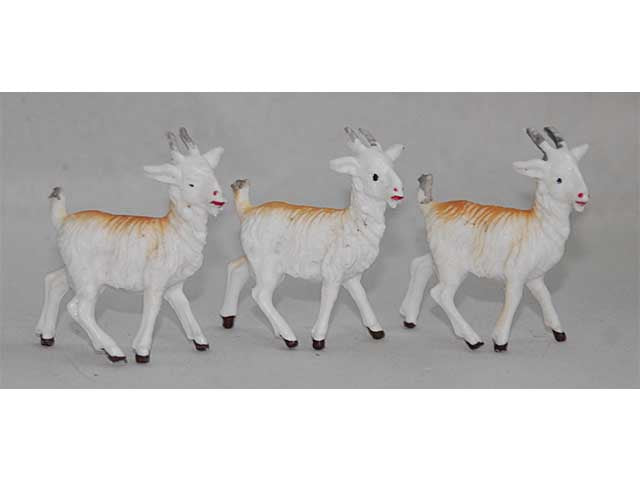 Animali caprette cm.6x5 6 pezzi g1115