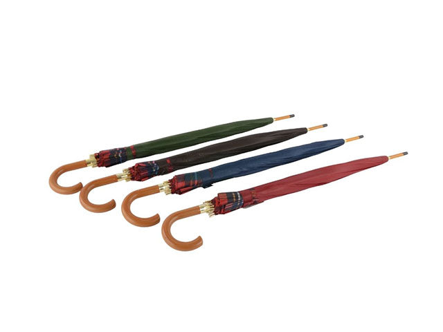 Ombrello nylon auto c/fascia scozzese g 533/0