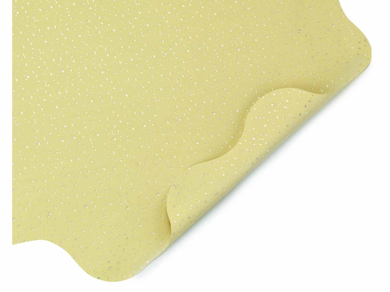 Sottovaso perlato 50 pezzi 40my d.70 rainy avorio