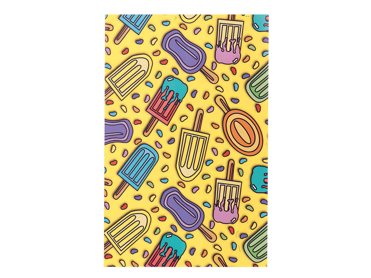 Buste decoro creamy fondo pieno+st. 40my 25x40cm 100 pezzi