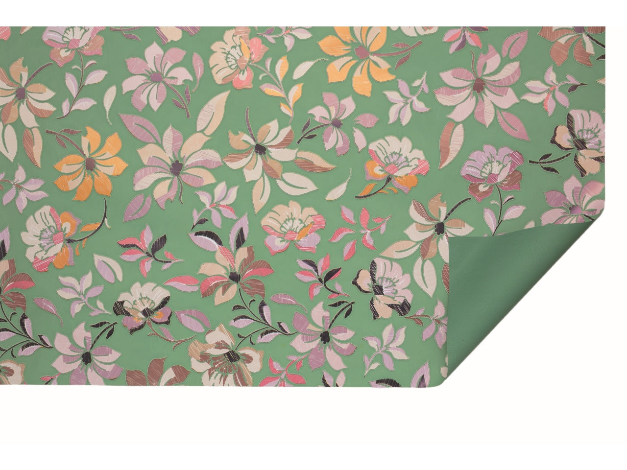 Bobina perlata couture base verde 1x25mt