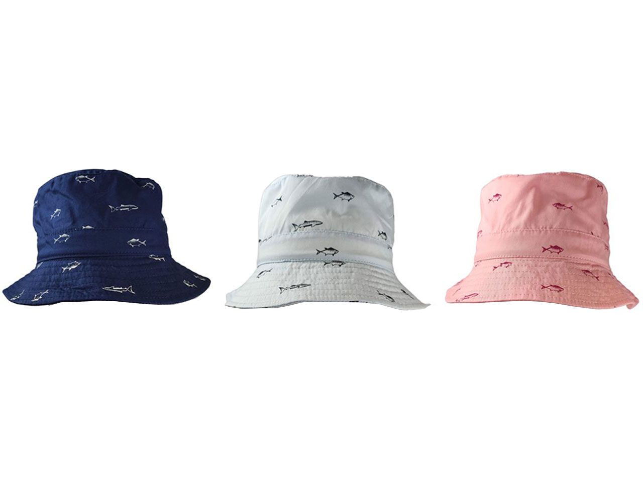 Cappello cloche da bimbo stampata colori assortiti