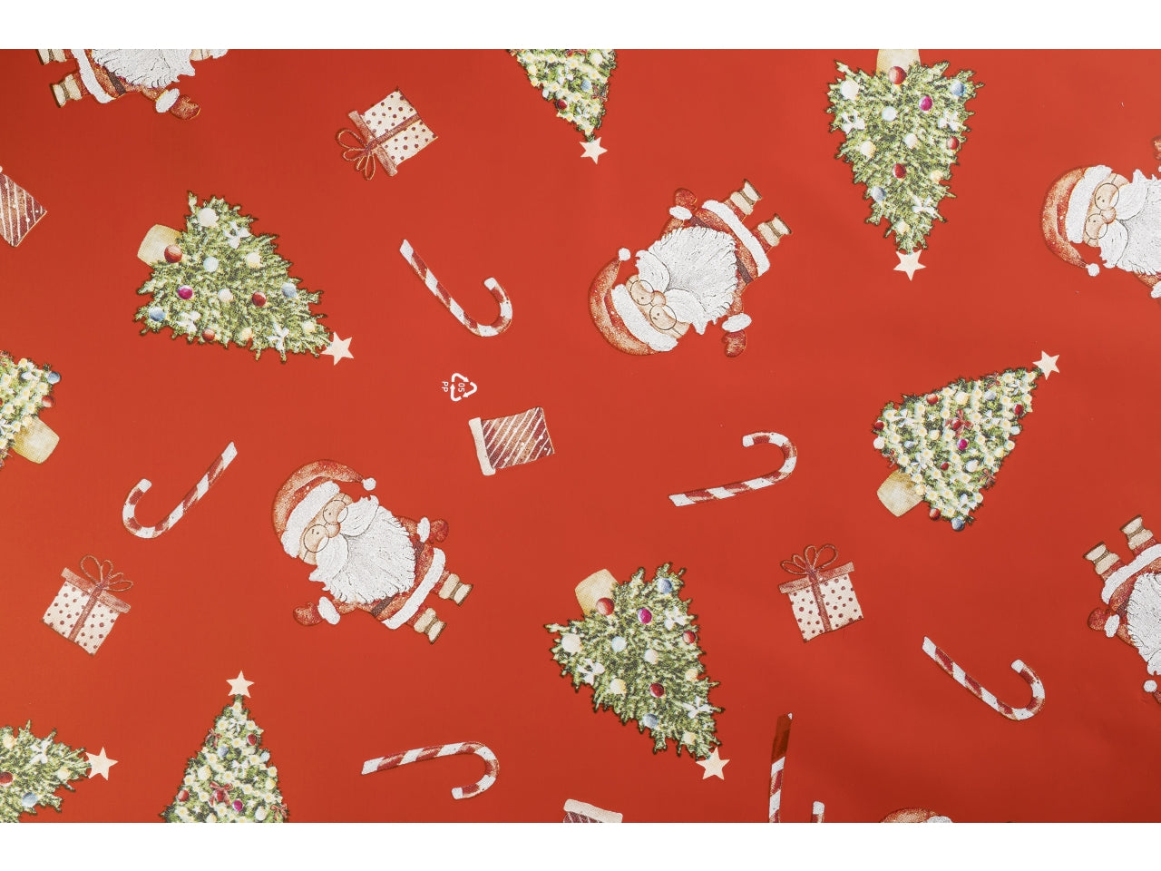 Buste 20x35cm decoro babbo natale assortite - la confezione contiene 50 buste