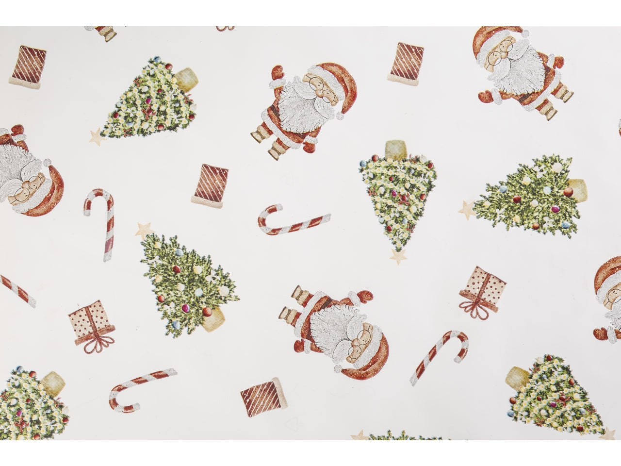 Buste 40x60cm decoro babbo natale assortite - la confezione contiene 25 buste