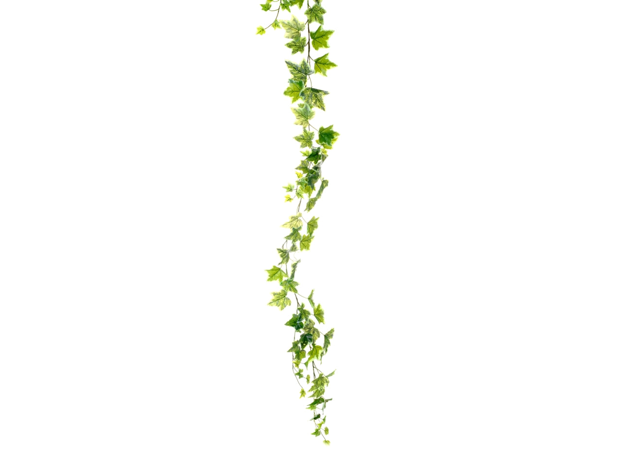 Ghirlanda di edera artficiale realistica 92 foglie opache verde - 180cm - Tobia's Deco