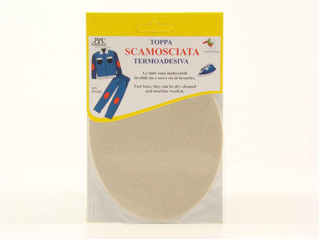 Toppa scamosciata panna to00242