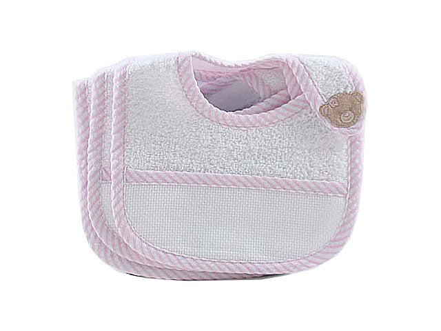 Bavetta c/velcro+ap 05 rosa bv00928002