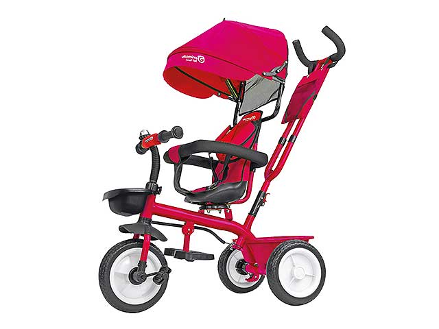 Triciclo vita mino c/parasole rosso 05384
