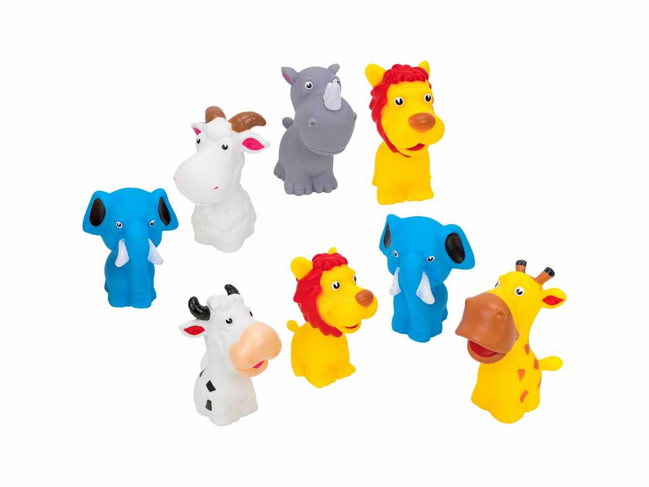 Gommolosi animali 4pz 05437