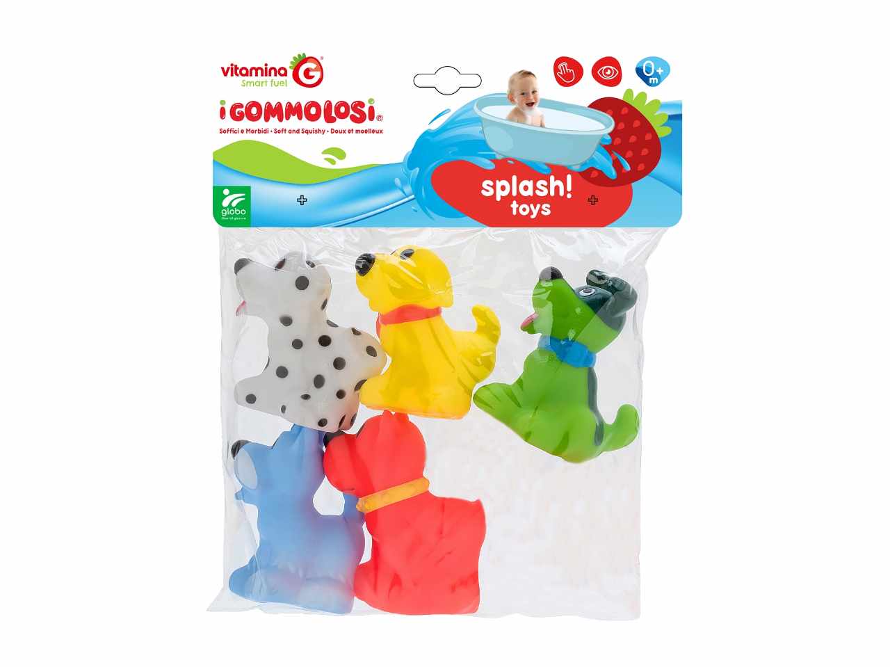 Gommolosi cani 5pz