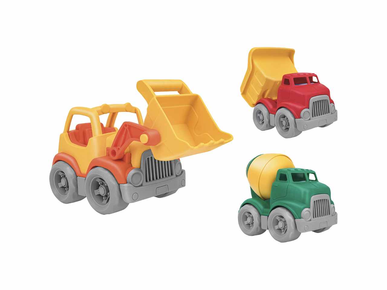 Veicoli lavoro 3 pezzi 15cm 05501