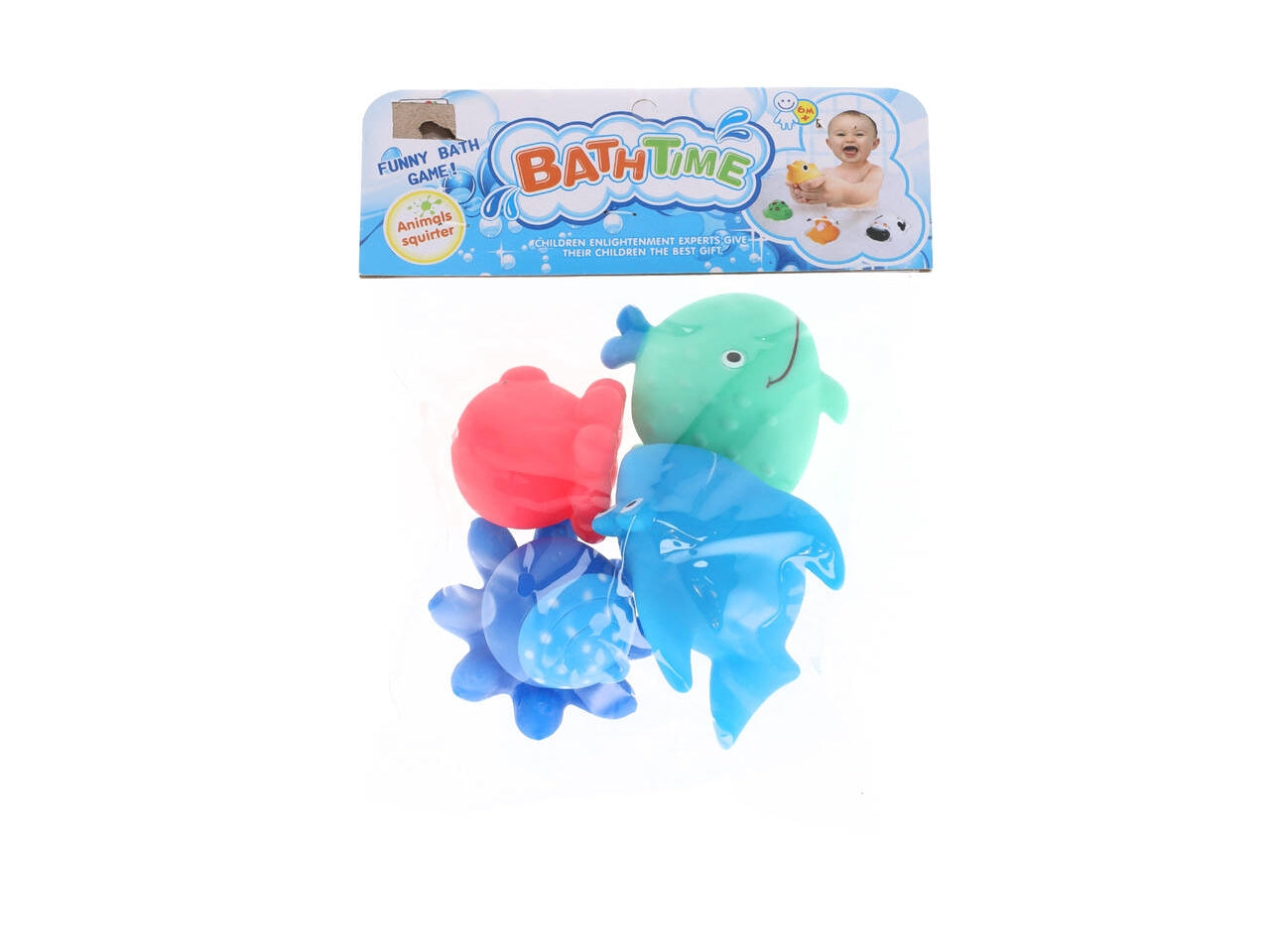 Vitamina g gommolosi animali marini 4 pezzi 2 assortimenti