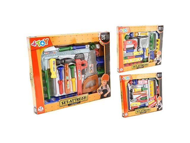 W toys attrezzi lavoro 26 pezzi 36036