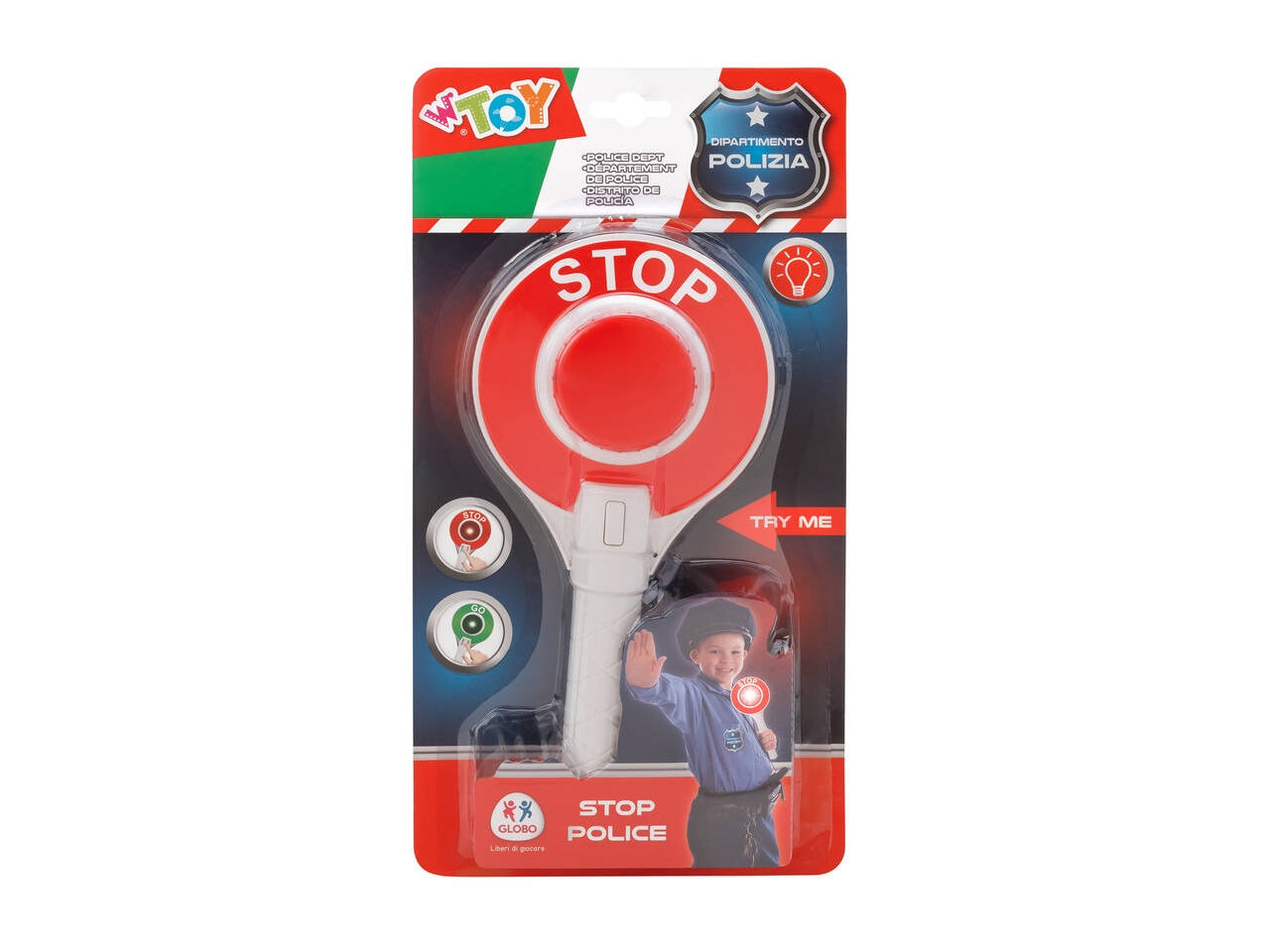 W toy paletta polizia b/o c/luci 38880