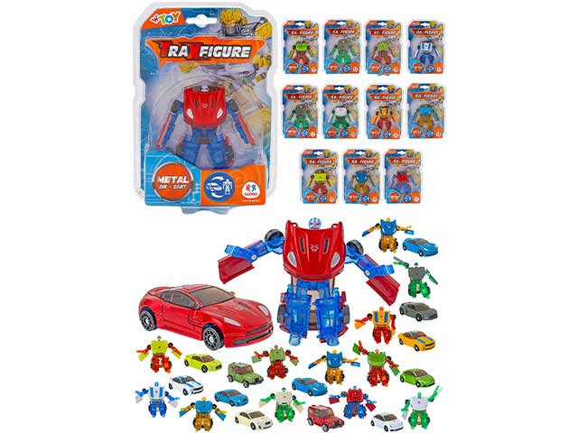 Traxfigure robot-veicolo 9cm 39594