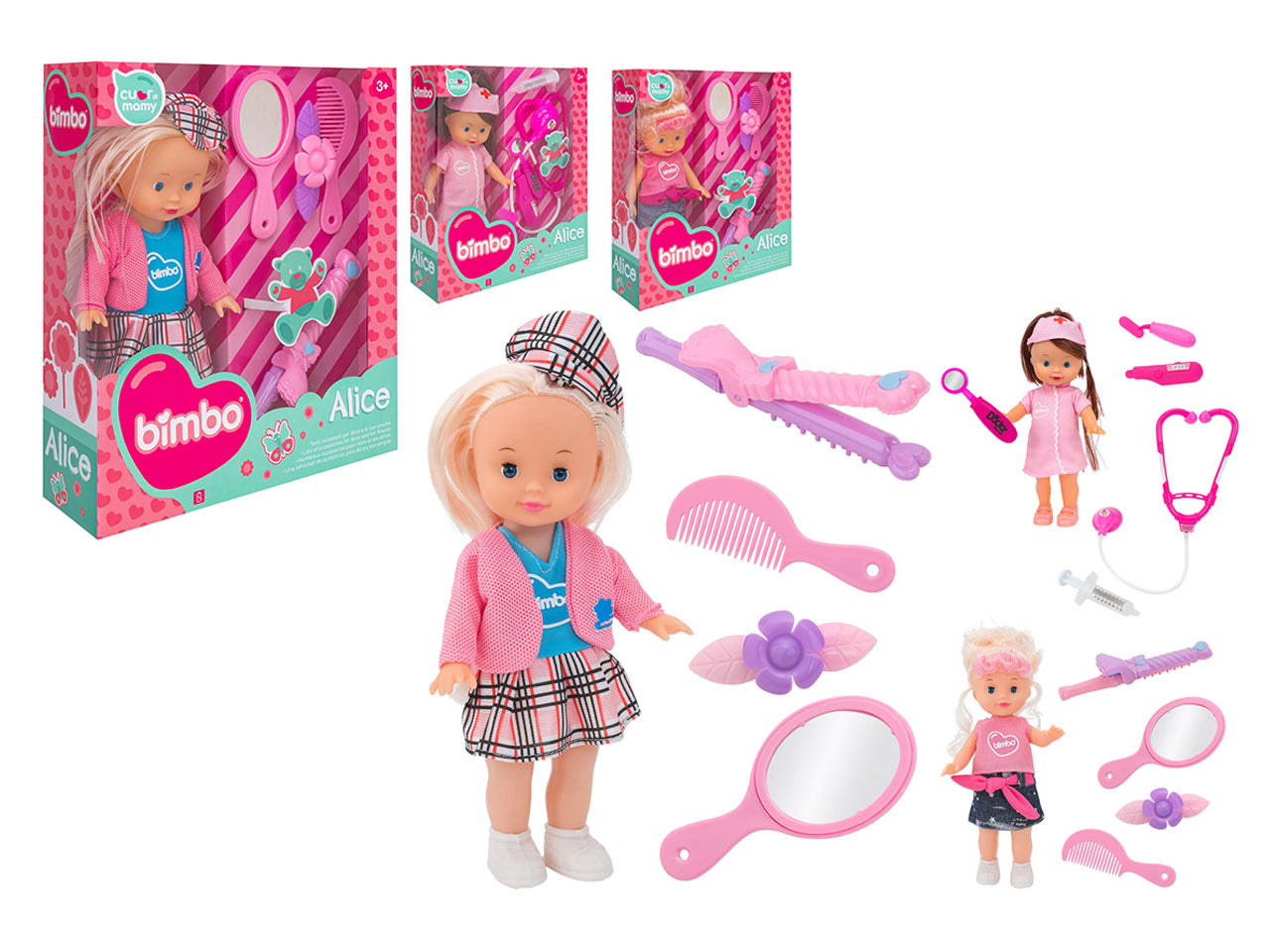 Bimbo bambola 25.5cm con accessori 39833