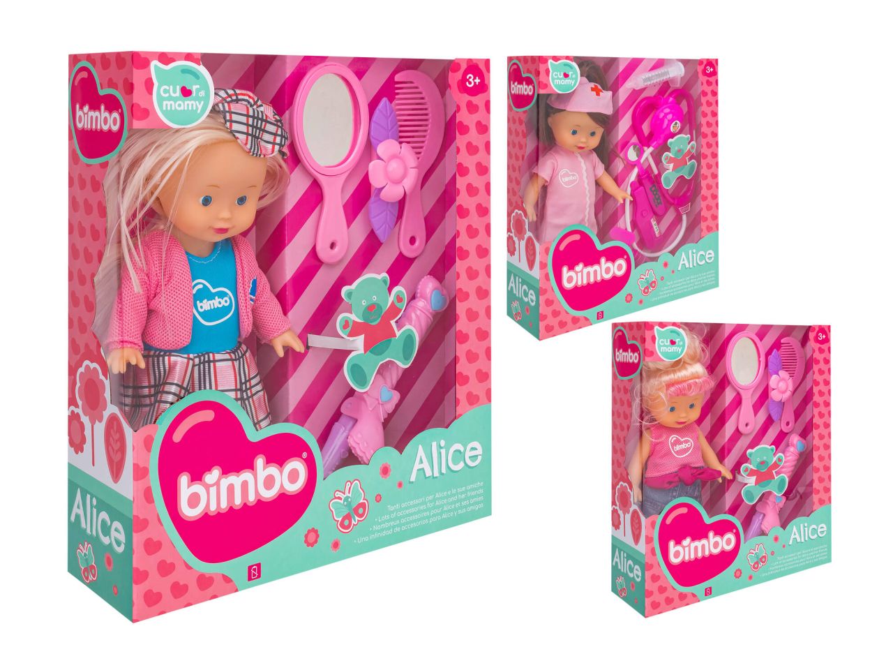 Bimbo bambola 25.5cm con accessori 39833