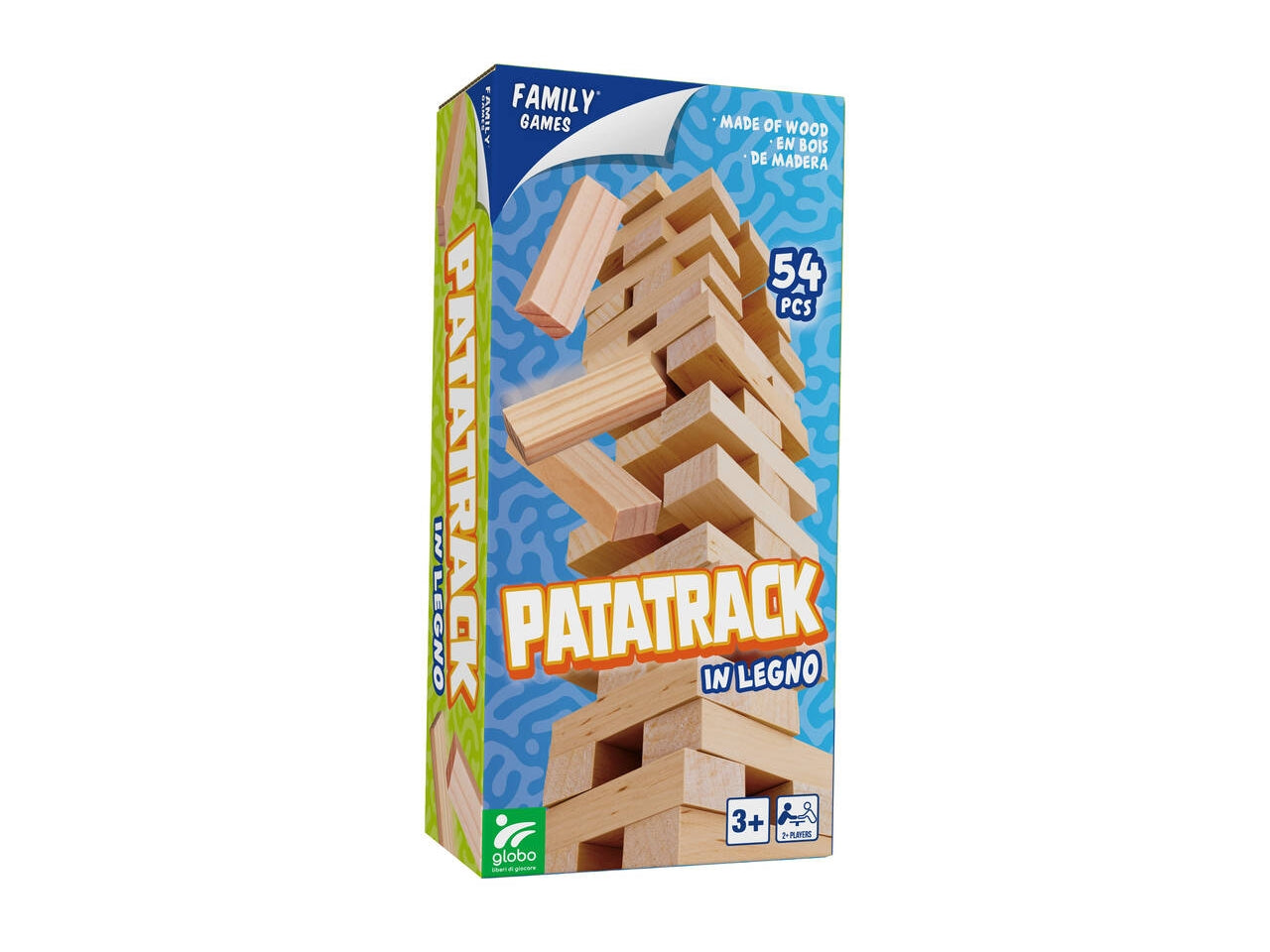 Family games patatrack legno 54 pezzi 40504