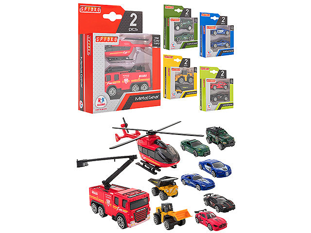 Mezzi die cast 2 pezzi 40559