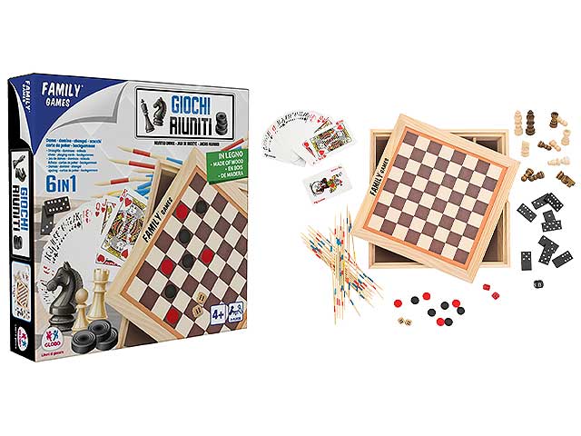 Giochi riuniti 6 in 1 40612