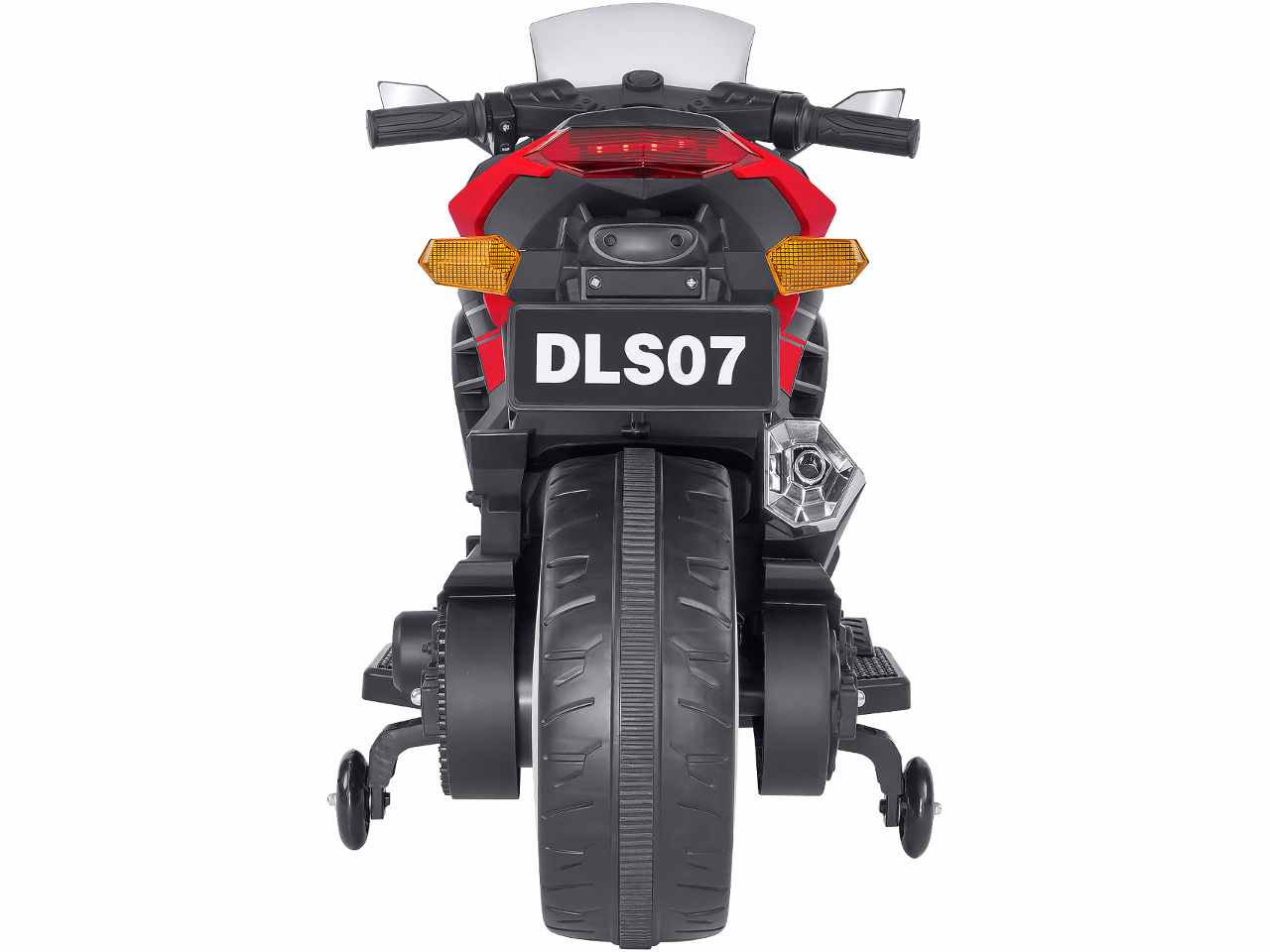 Moto elet.rosso b/o c/led 12v 40694
