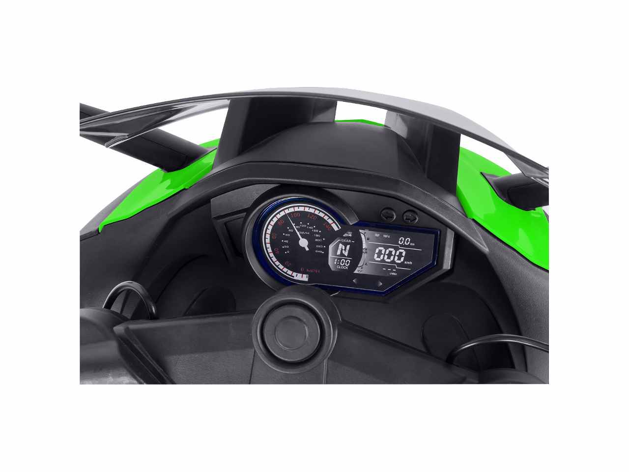 Moto elet.verde b/o c/led 12v 40696 $