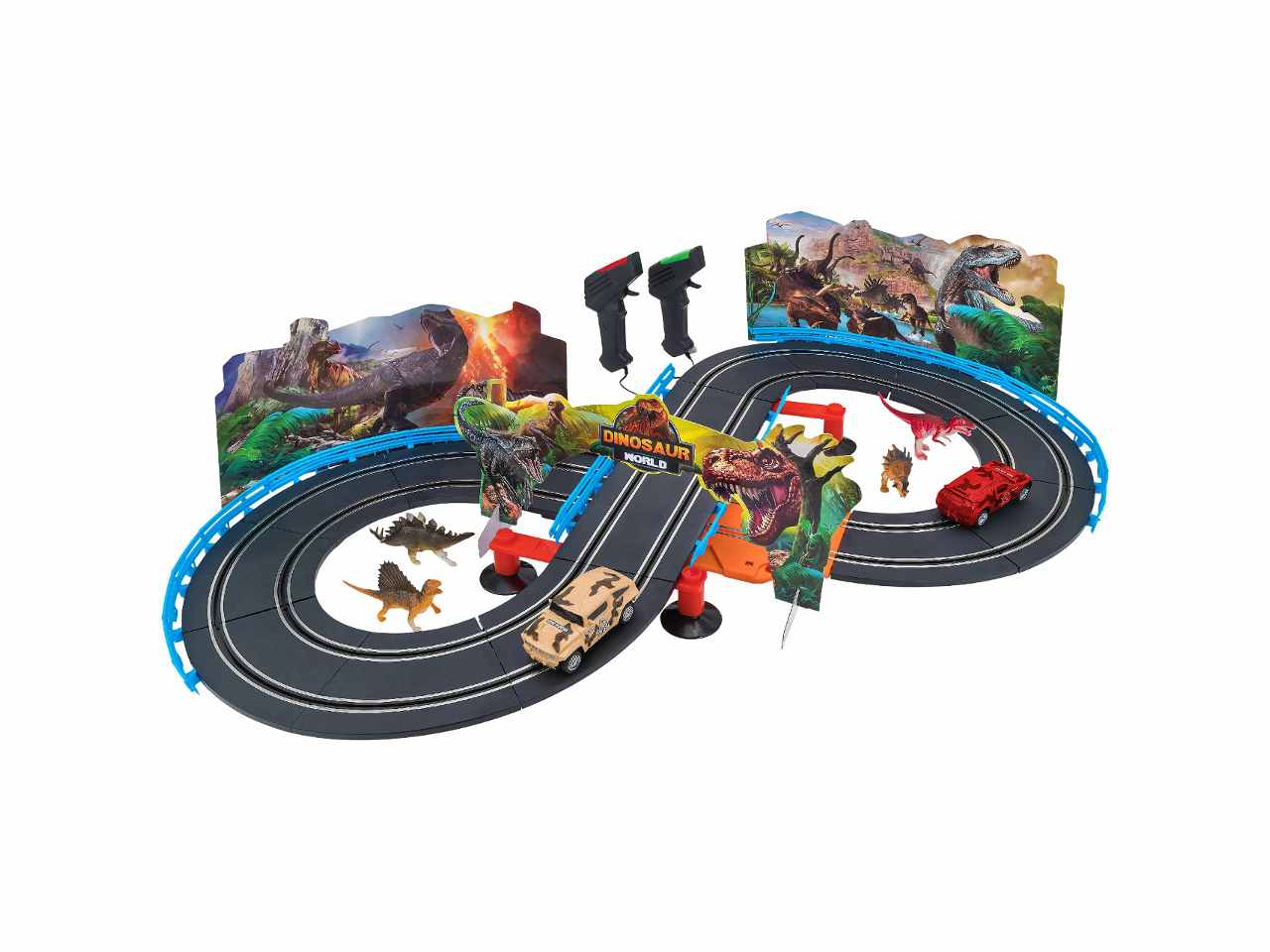 Spidiko pista dinosauri 282cm c/2 auto 1:43 40723