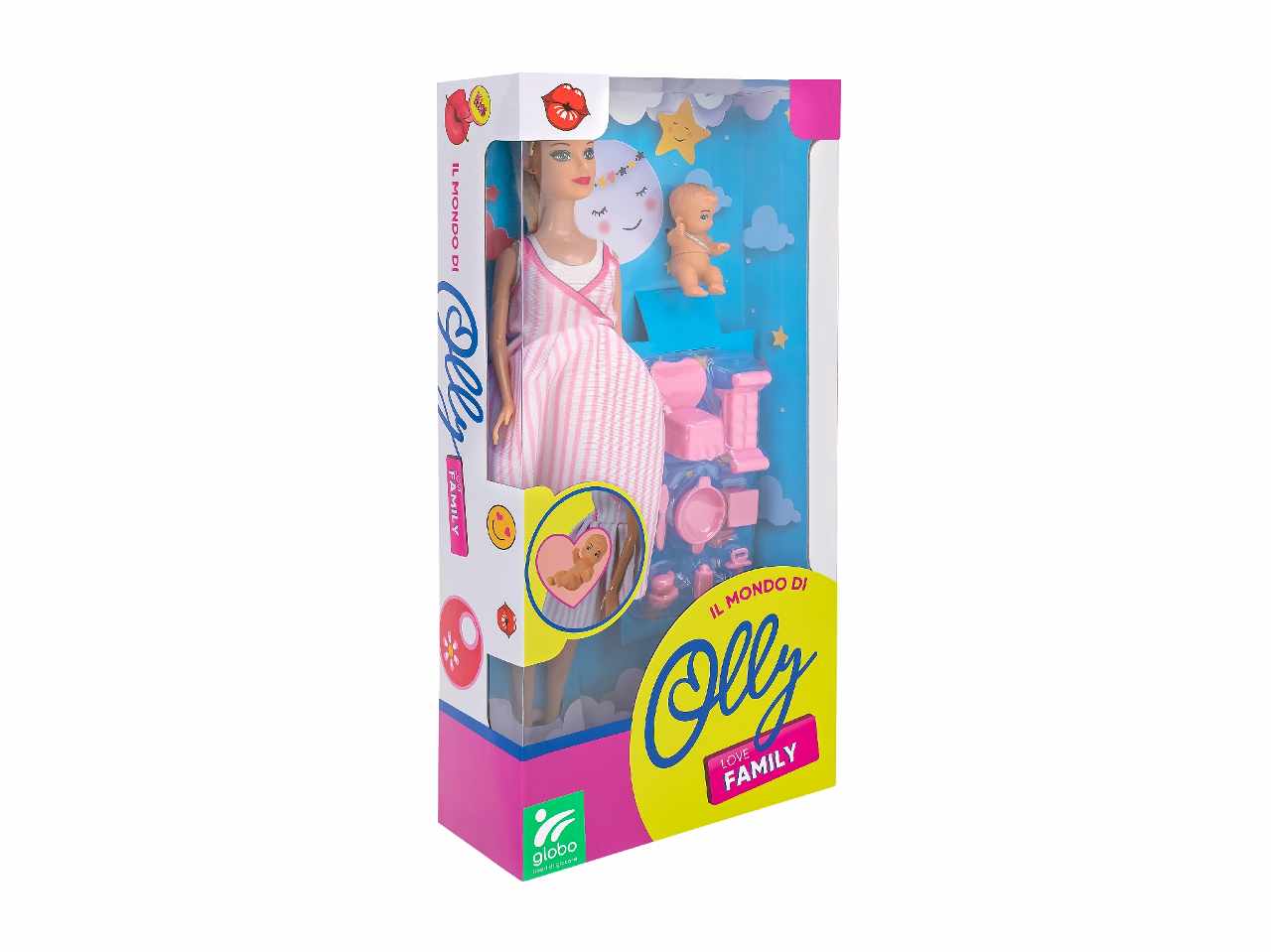 Bambola incinta c/bambino 40753