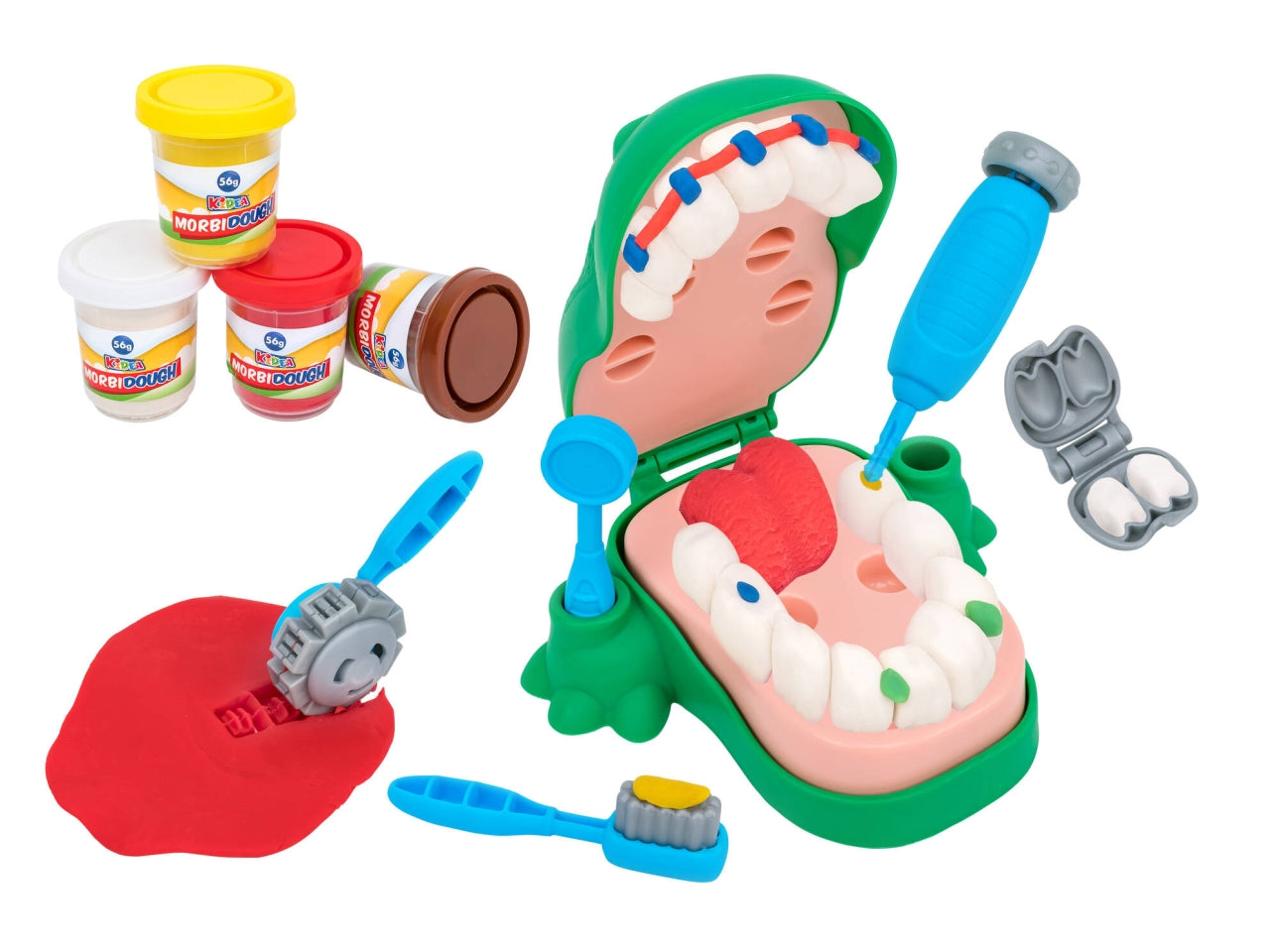 Morbidough morbido set coccodrillo 4x56gr