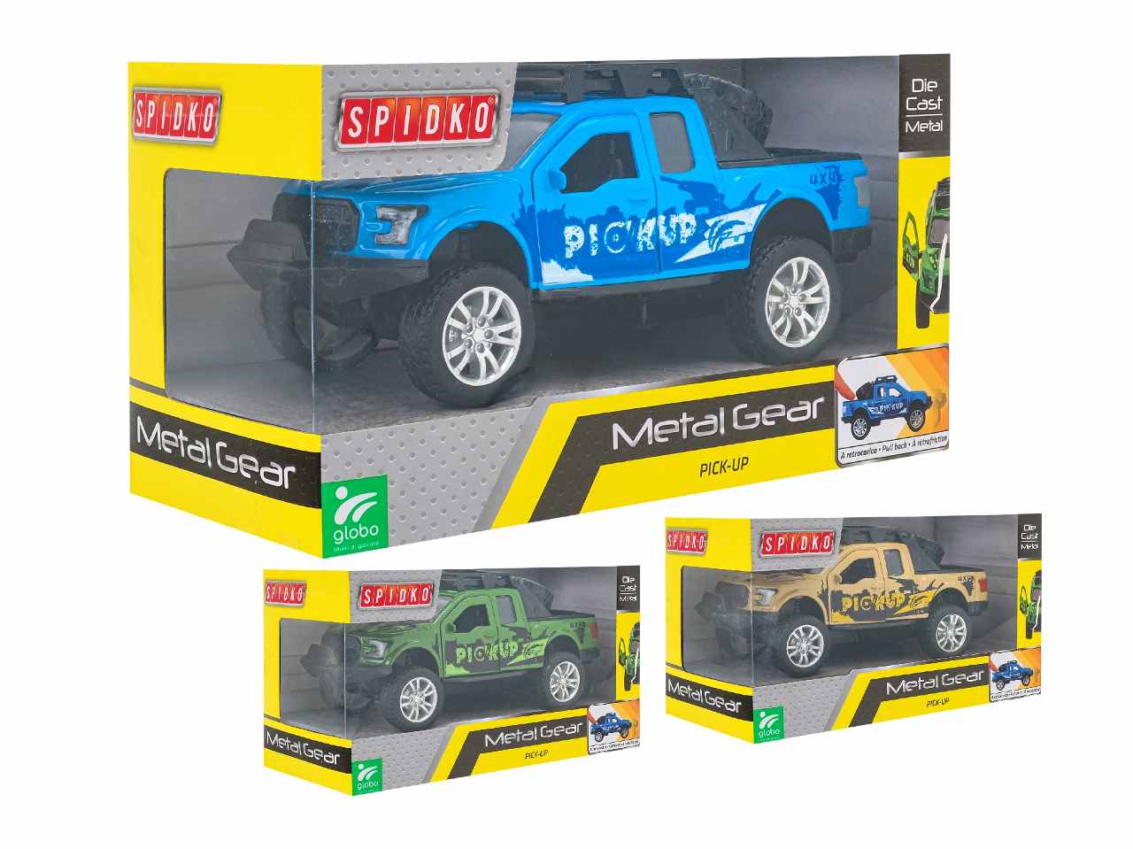 Spidko auto pick up d-cast 1:36 40991