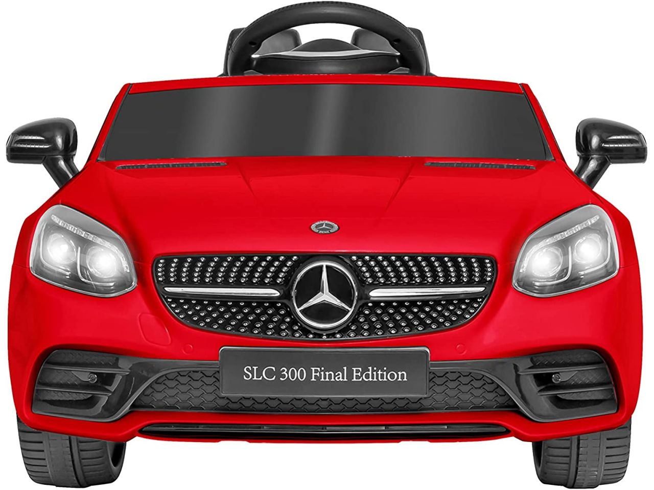 Auto elettrica mercedes slc rosso 12v 4,5ah rc 2,4