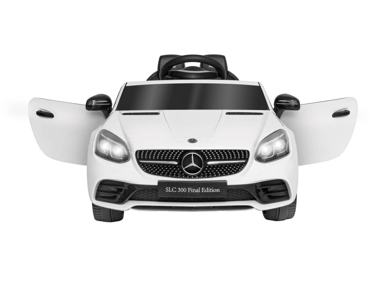 Auto elettrica mercedes slc bianco 12v 4,5ah rc 2,4