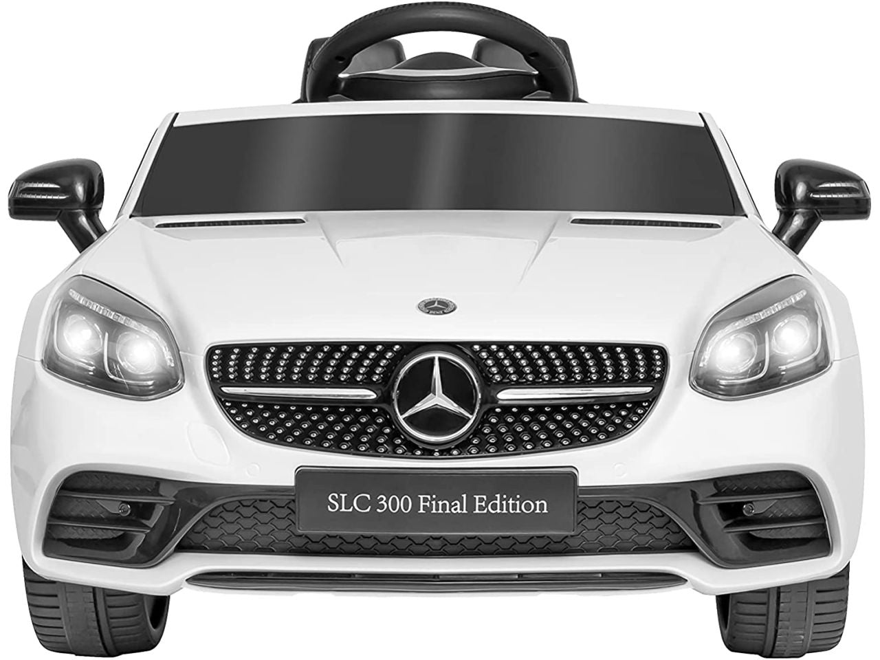 Auto elettrica mercedes slc bianco 12v 4,5ah rc 2,4