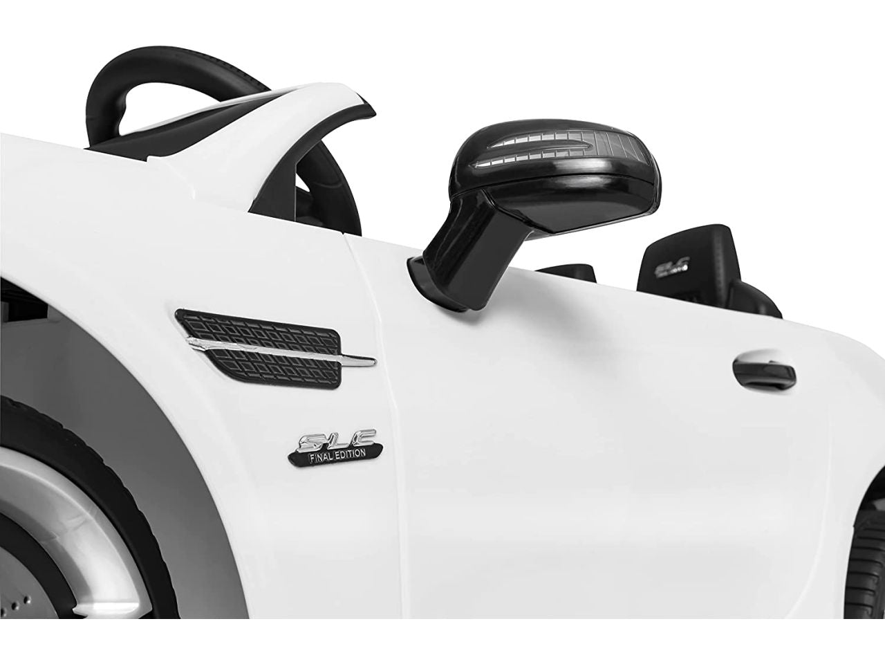 Auto elettrica mercedes slc bianco 12v 4,5ah rc 2,4