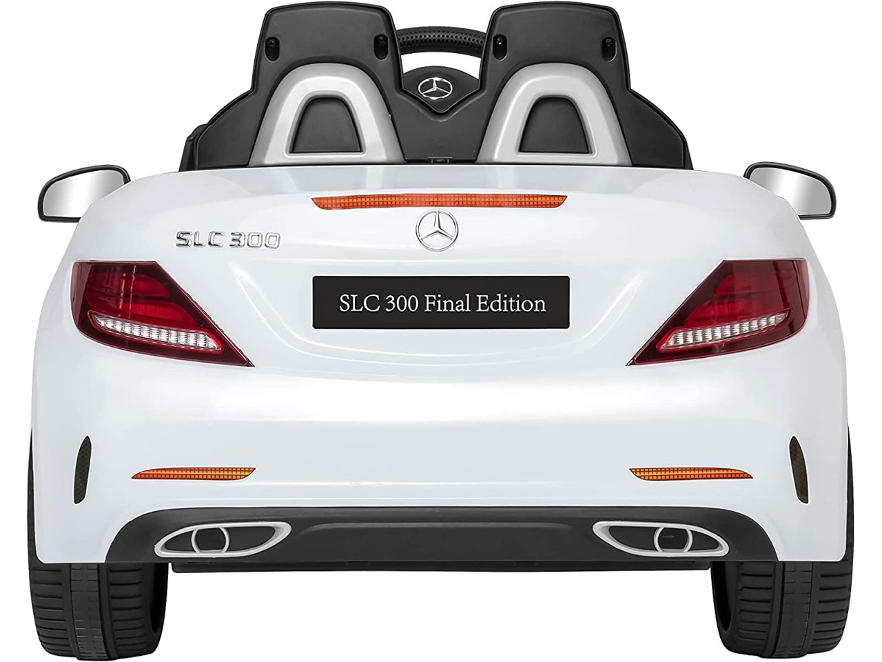 Auto elettrica mercedes slc bianco 12v 4,5ah rc 2,4