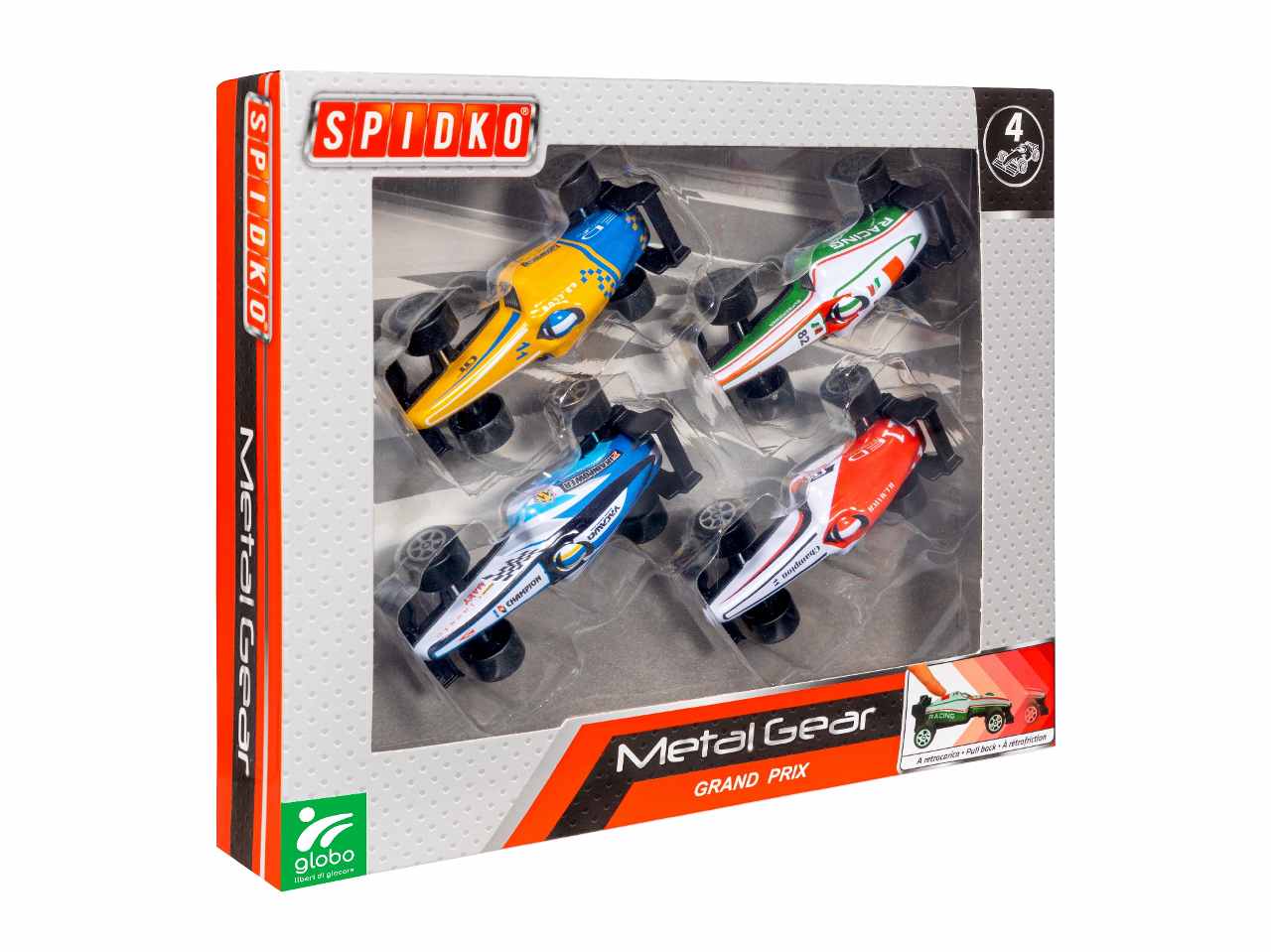 Spidko auto metallo gran prix  41144
