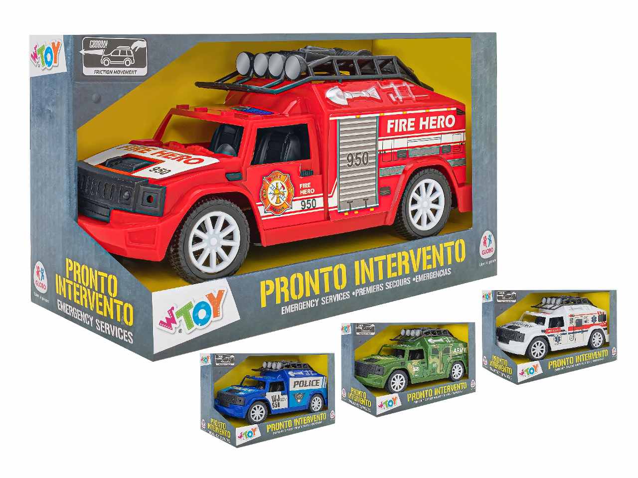 W toy auto frizione 20cm 41456