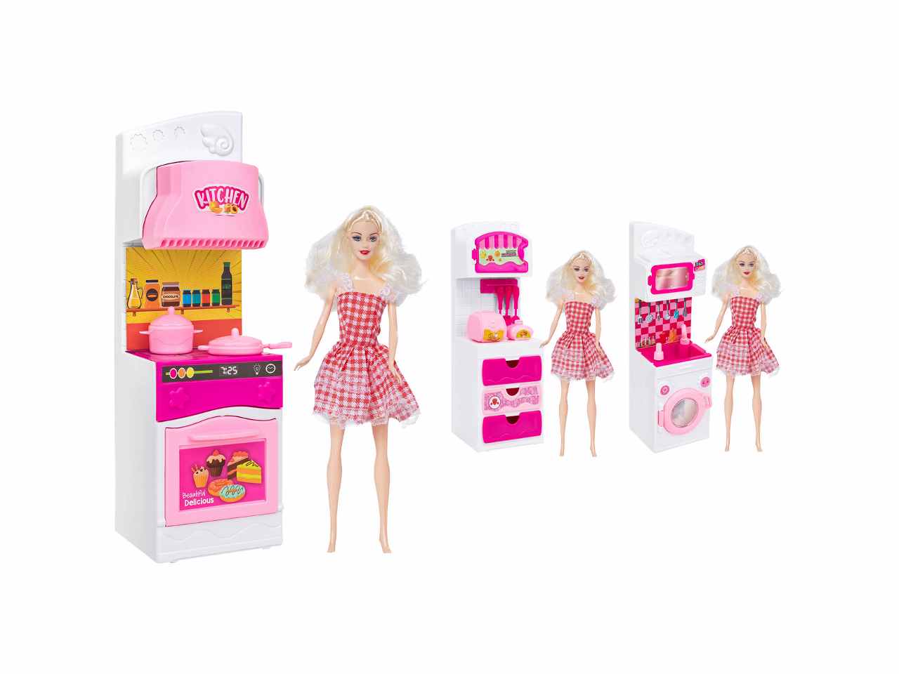Fashion doll c/cucina e accessori 41501