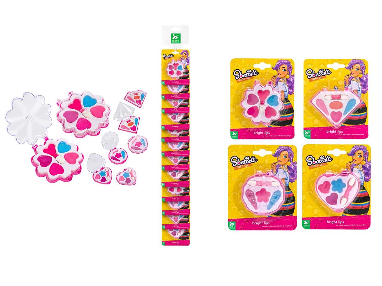 Trucchi lipgloss in 4 assortimenti