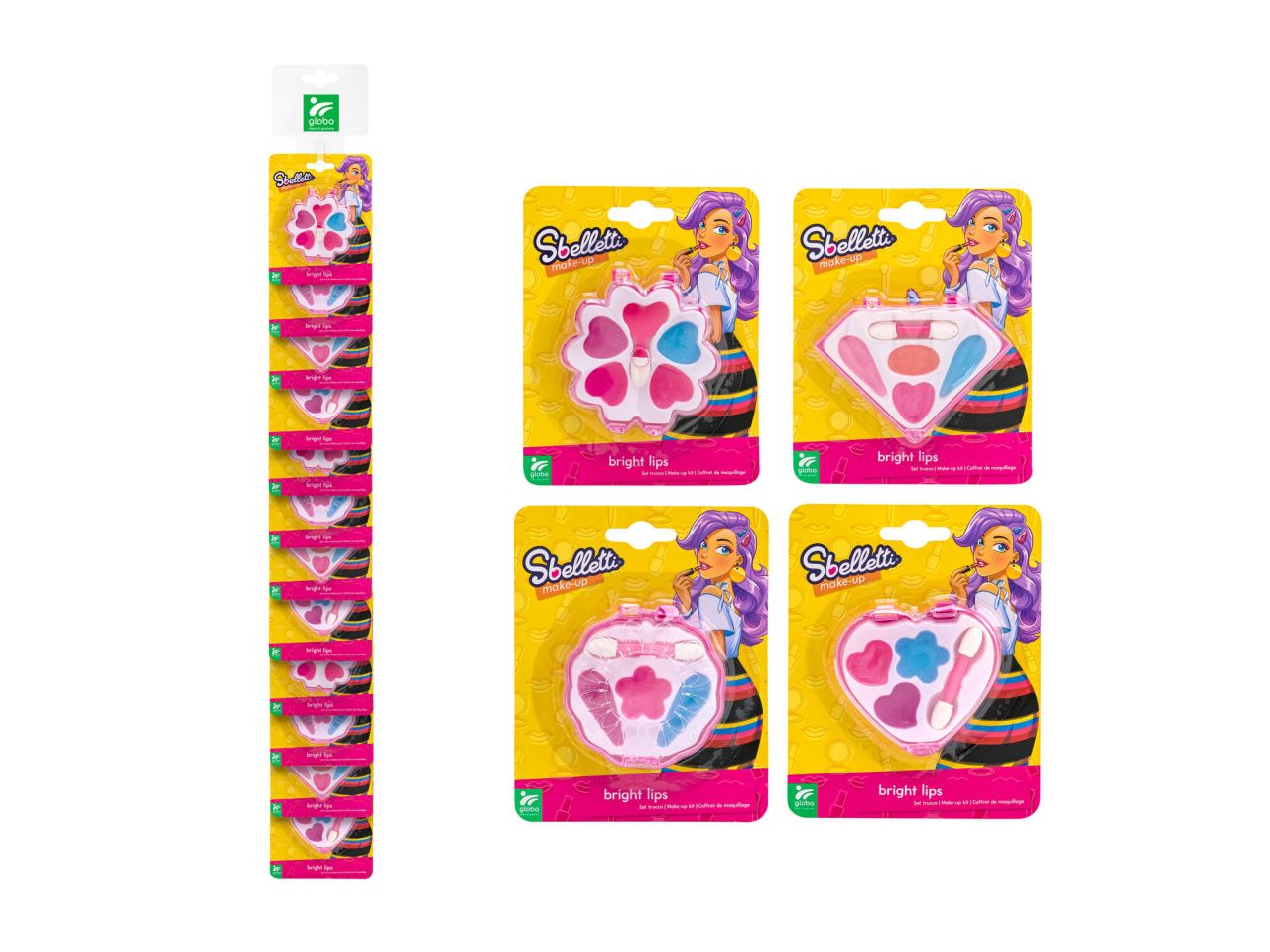 Trucchi lipgloss in 4 assortimenti
