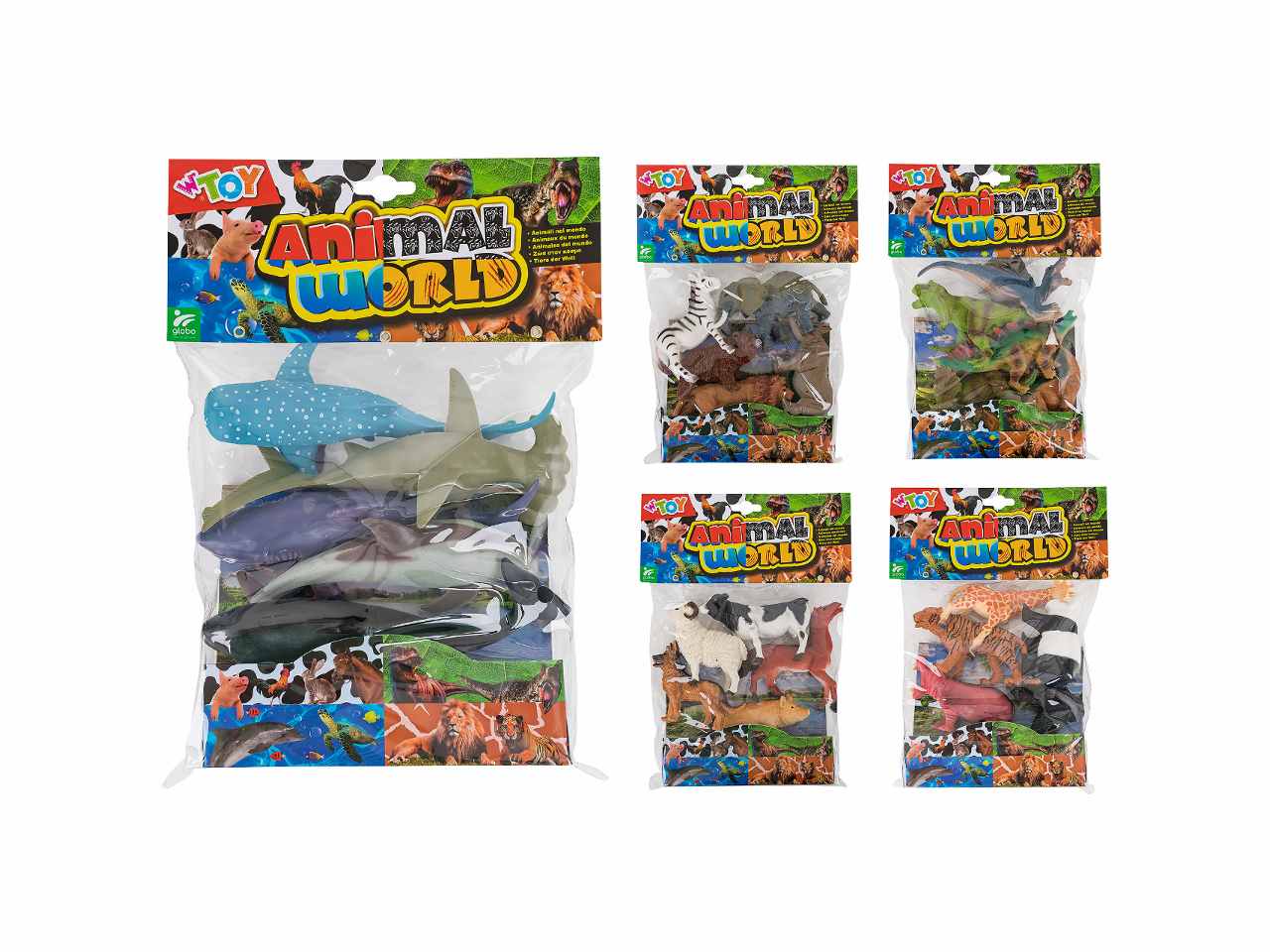 W toys animali 4pz 41514