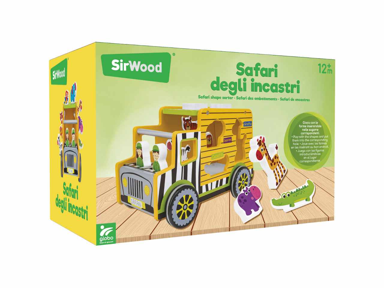 Fuoristrada safari legno 41596