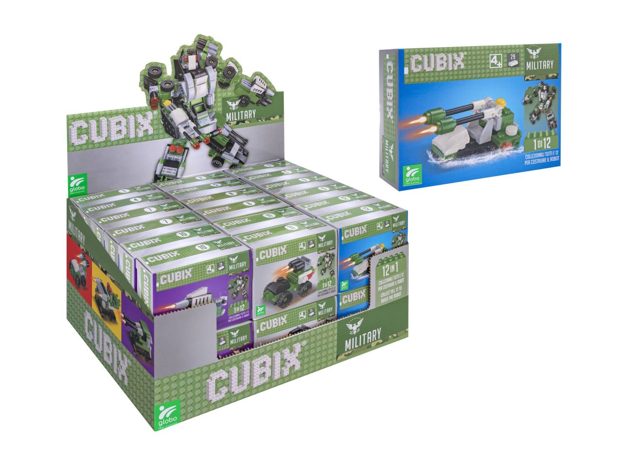 Cubix costruzioni veicoli militari 12in1