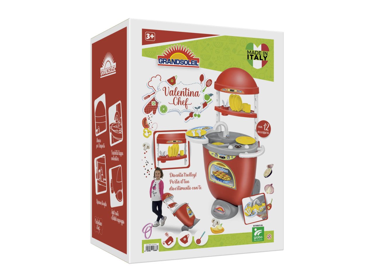 Grandsoleil valentina chef con 20 accessori 41868 $
